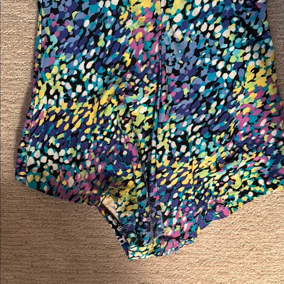 Maxine of Hollywood Multicolor One Piece Swimsuit - Picture 5 of 9